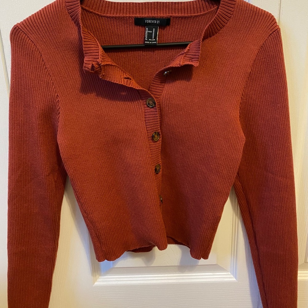 Button Up Sweater